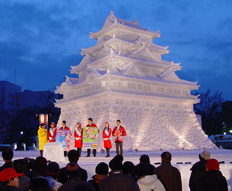 snehovy hrad-japonsko